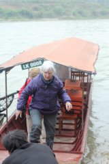 34-Marjoliojn is leaving our boat
